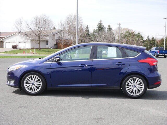 Certified 2016 Ford Focus Titanium with VIN 1FADP3N29GL234242 for sale in Hastings, Minnesota