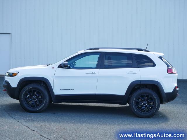 Used 2021 Jeep Cherokee Trailhawk with VIN 1C4PJMBX2MD163549 for sale in Hastings, MN