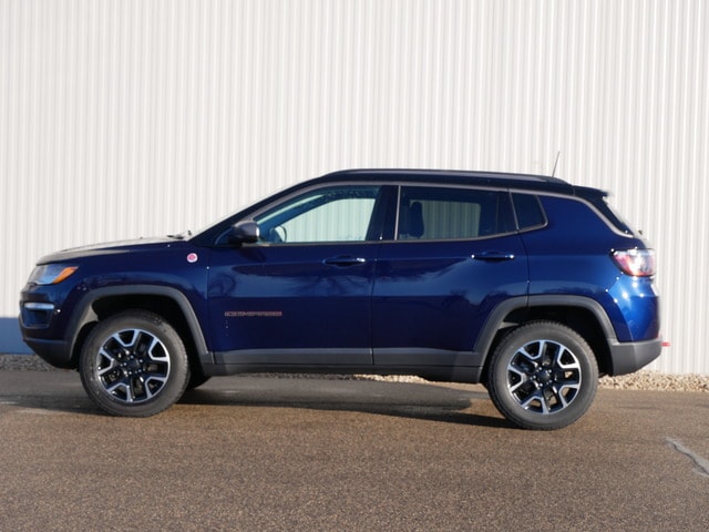 Certified 2021 Jeep Compass Trailhawk with VIN 3C4NJDDB2MT545373 for sale in Hastings, Minnesota