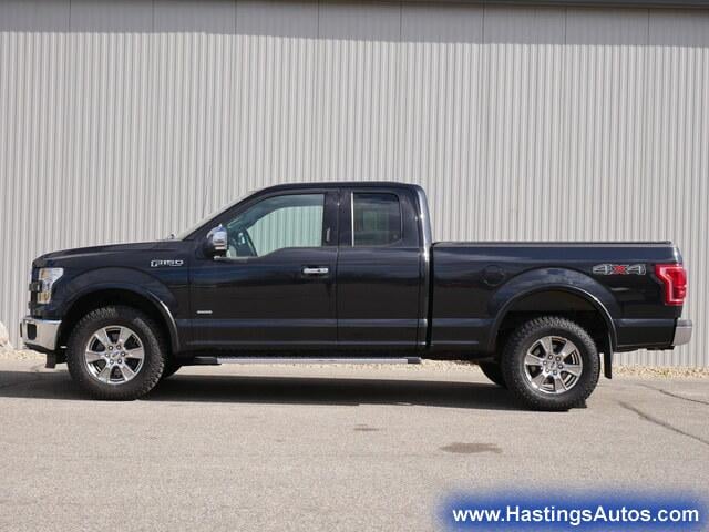 Used 2015 Ford F-150 Lariat with VIN 1FTFX1EG5FKE19783 for sale in Hastings, Minnesota