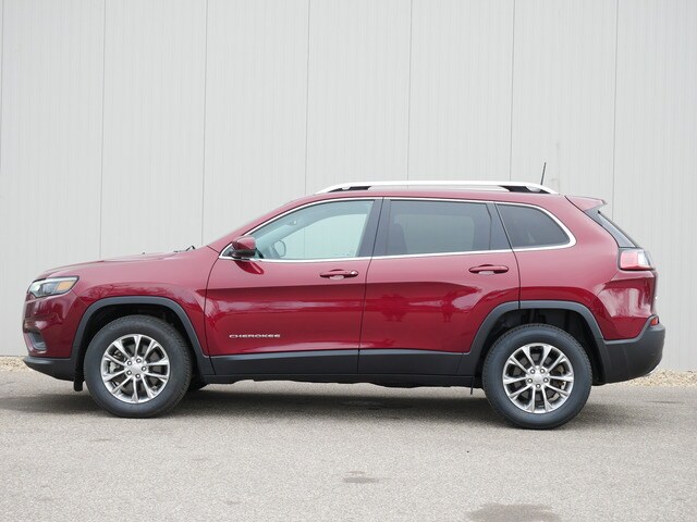 Certified 2021 Jeep Cherokee Latitude Lux with VIN 1C4PJMMX7MD203119 for sale in Hastings, Minnesota