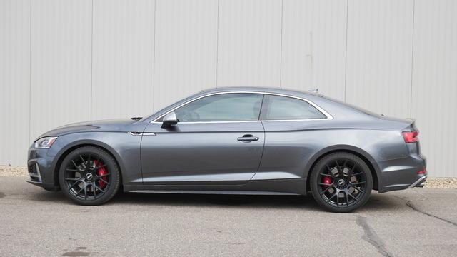Used 2018 Audi S5 Coupe Premium Plus with VIN WAUP4AF51JA005471 for sale in Hastings, Minnesota