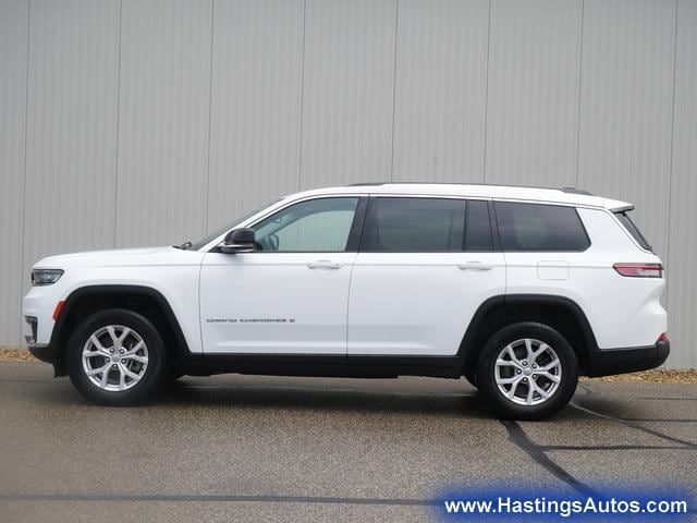 Used 2021 Jeep Grand Cherokee L Limited with VIN 1C4RJKBG6M8132312 for sale in Hastings, Minnesota
