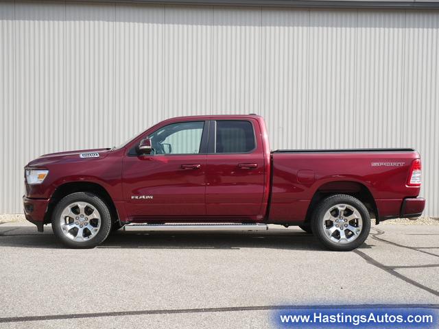 Used 2021 RAM Ram 1500 Pickup Big Horn/Lone Star with VIN 1C6SRFBT3MN625453 for sale in Hastings, MN