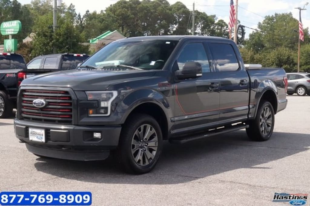 Used 2016 Ford F-150 Lariat Truck SuperCrew Cab