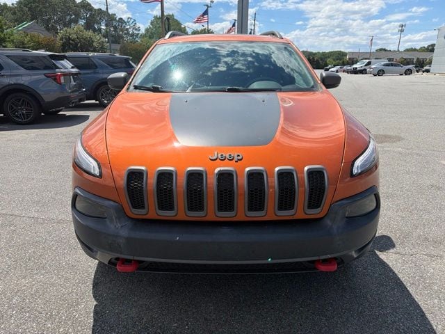 Used 2015 Jeep Cherokee Trailhawk with VIN 1C4PJMBS2FW635325 for sale in Greenville, NC