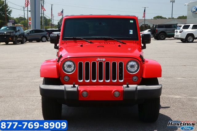 Certified 2017 Jeep Wrangler Unlimited Sahara with VIN 1C4BJWEG1HL598270 for sale in Greenville, NC