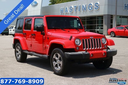 2017 Jeep Wrangler Unlimited Sahara SUV