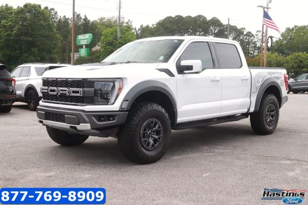 Certified 2022 Ford F-150 Raptor Truck SuperCrew Cab