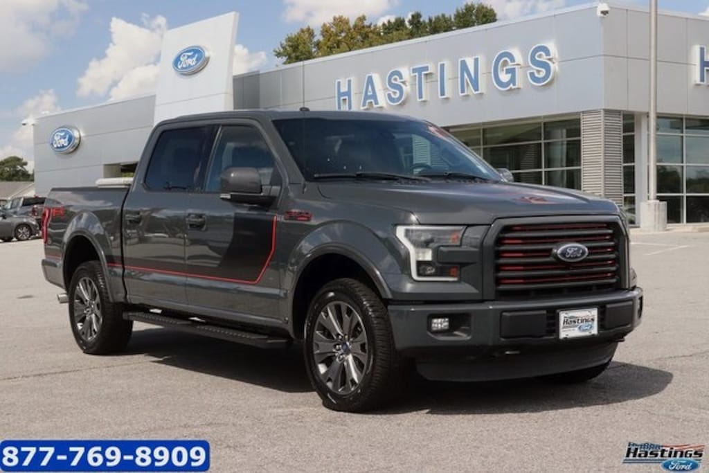 Used 2016 Ford F-150 Lariat Truck SuperCrew Cab
