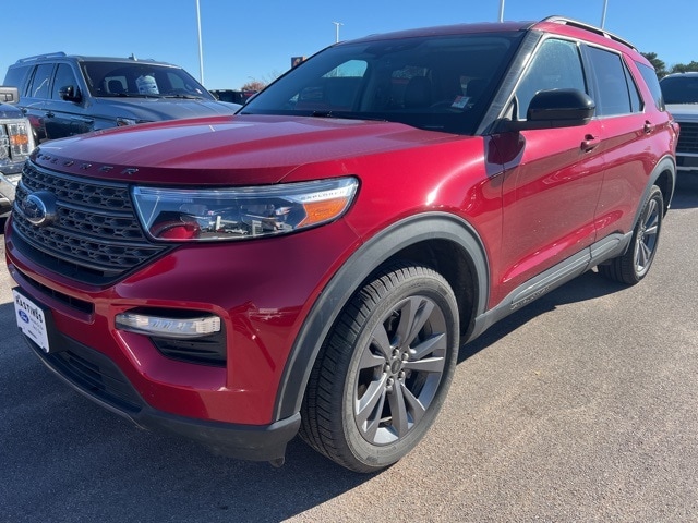 Used 2022 Ford Explorer XLT with VIN 1FMSK8DH6NGA36867 for sale in Hastings, NE