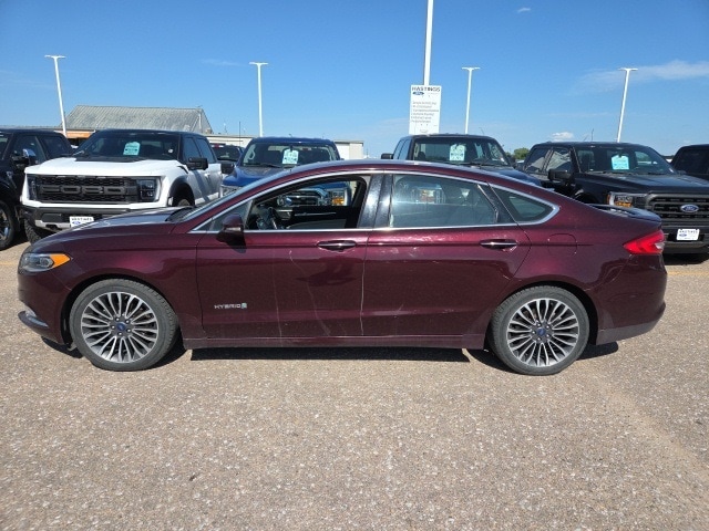 Used 2017 Ford Fusion Hybrid Titanium with VIN 3FA6P0RUXHR305793 for sale in Hastings, NE