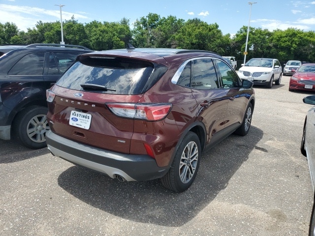 Used 2021 Ford Escape SEL with VIN 1FMCU0CZ1MUB23604 for sale in Hastings, NE