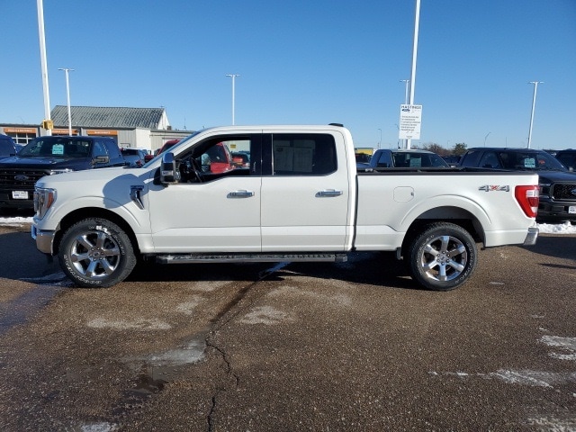 Used 2021 Ford F-150 Lariat with VIN 1FTFW1E84MFA34619 for sale in Hastings, NE