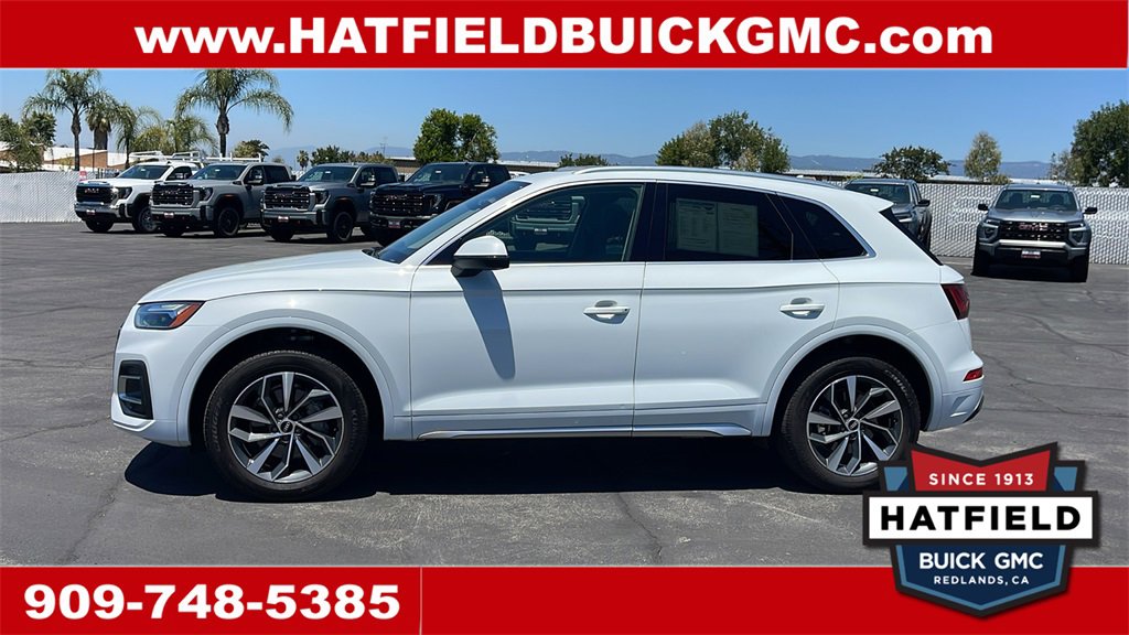 Used 2021 Audi Q5 Premium with VIN WA1AAAFY7M2013157 for sale in Redlands, CA