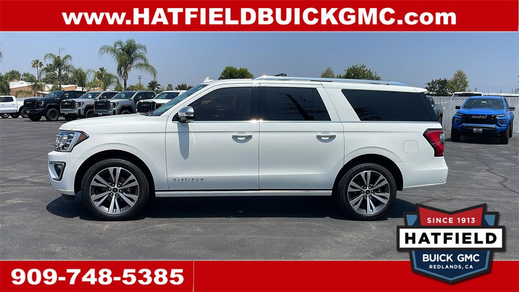 Used 2021 Ford Expedition Platinum with VIN 1FMJK1MT3MEA02676 for sale in Redlands, CA