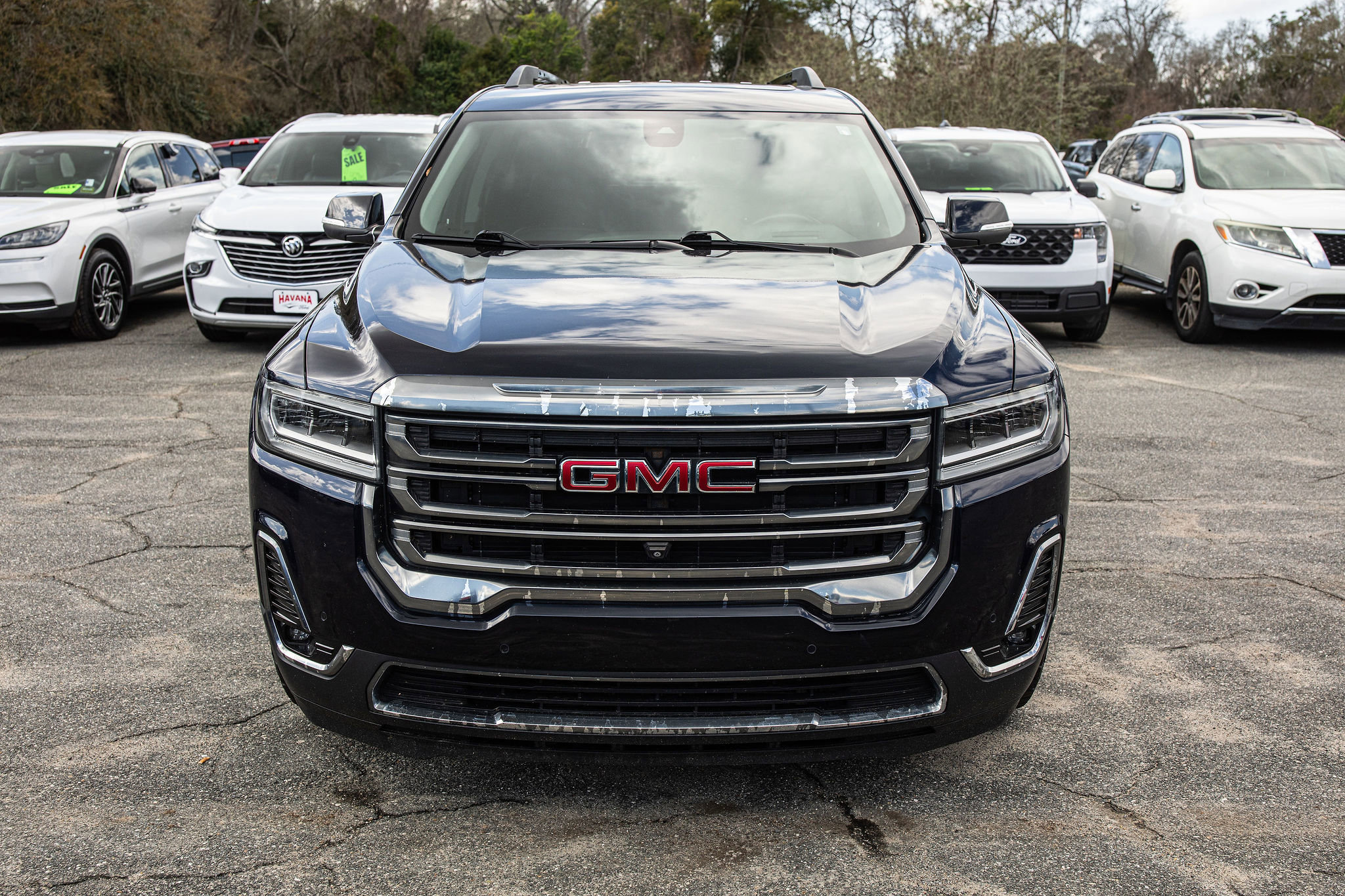 Used 2021 GMC Acadia AT4 with VIN 1GKKNLLS6MZ174430 for sale in Havana, FL