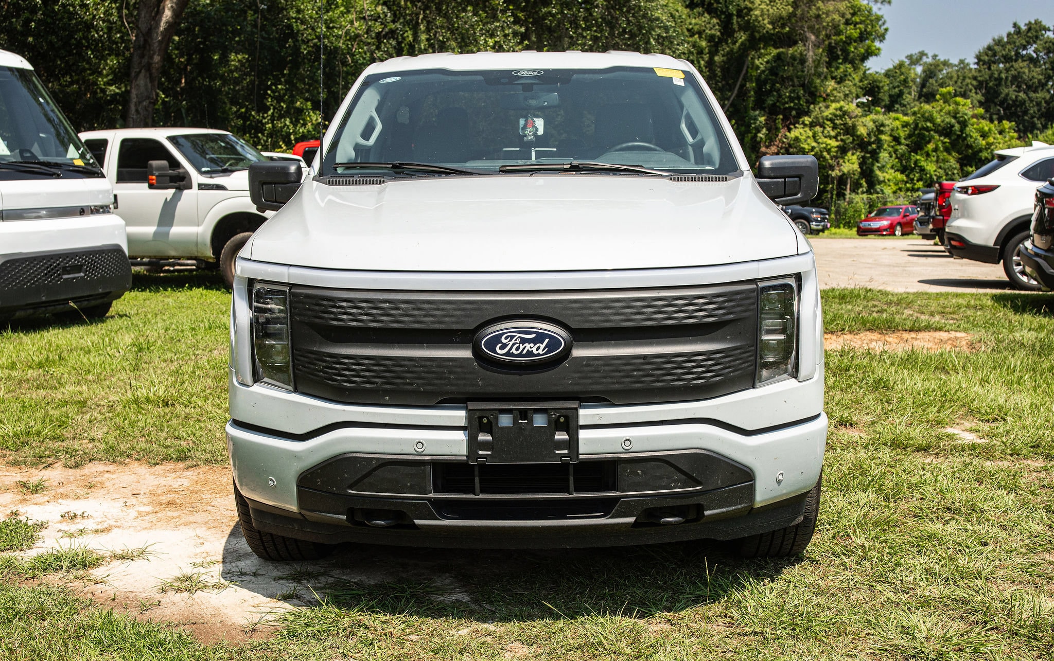 Used 2025 Ford F-150 Lightning Flash with VIN 1FT6W3LUXSWG12232 for sale in Havana, FL