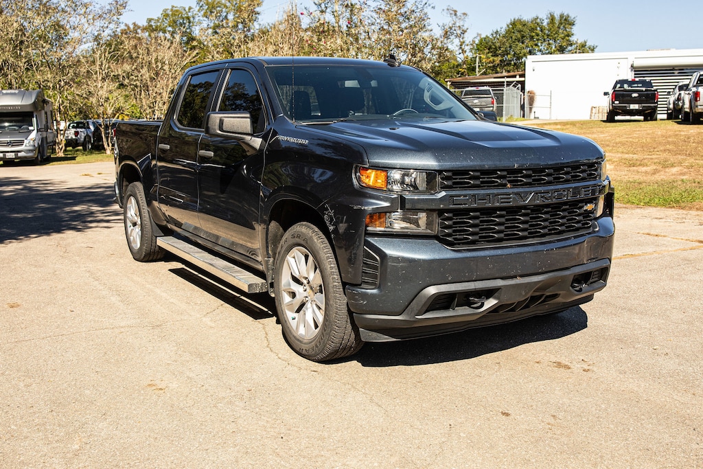 Used 2021 Chevrolet Silverado 1500 Custom 2WD Crew Cab 147 Custom