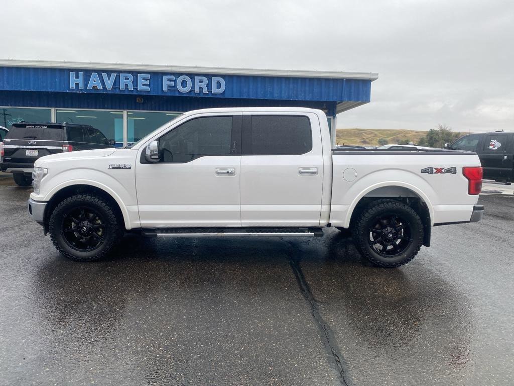 Used 2018 Ford F-150 Lariat with VIN 1FTEW1EG8JKC37163 for sale in Havre, MT