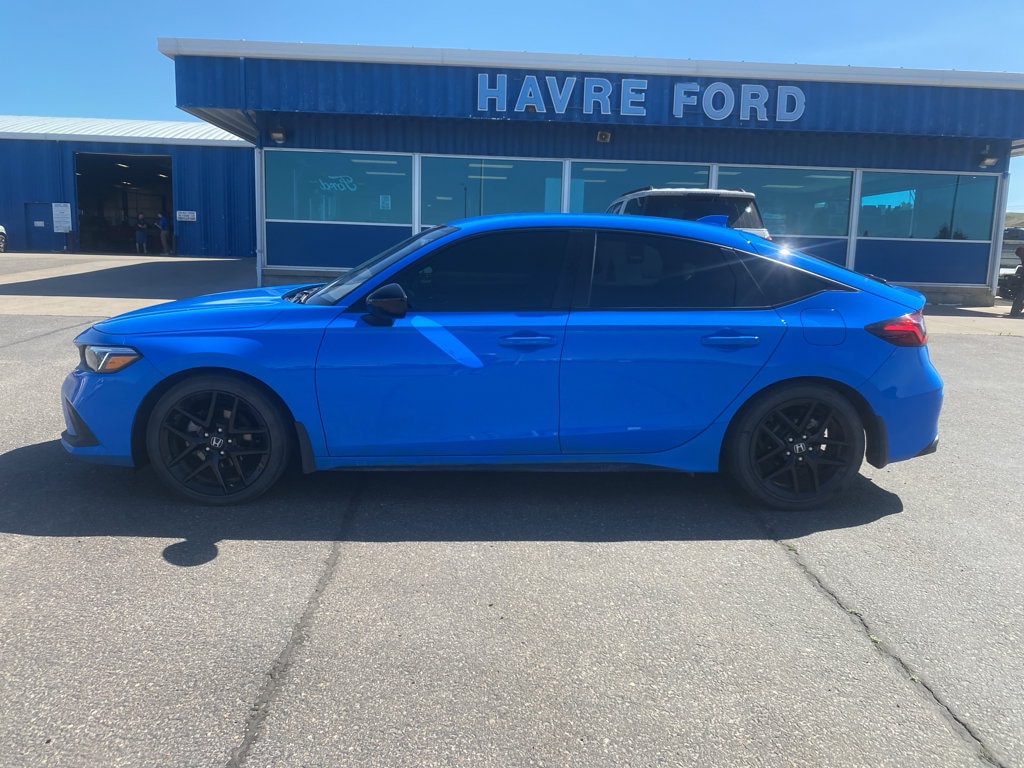 Used 2022 Honda Civic Hatchback Sport with VIN 19XFL2H87NE025094 for sale in Havre, MT
