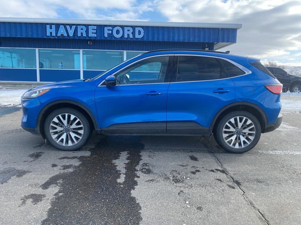 Used 2020 Ford Escape Titanium with VIN 1FMCU9J91LUB15072 for sale in Havre, MT