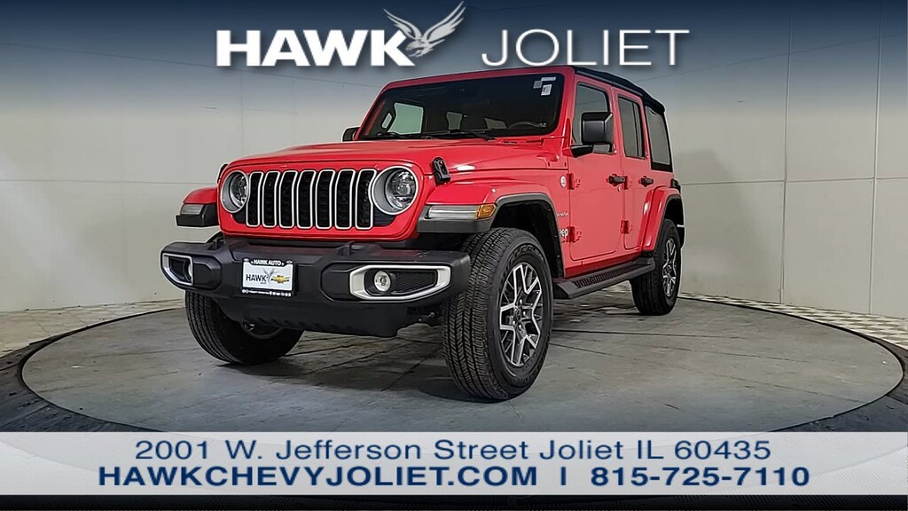 Used 2024 Jeep Wrangler 4-Door Sahara 4x4 SUV