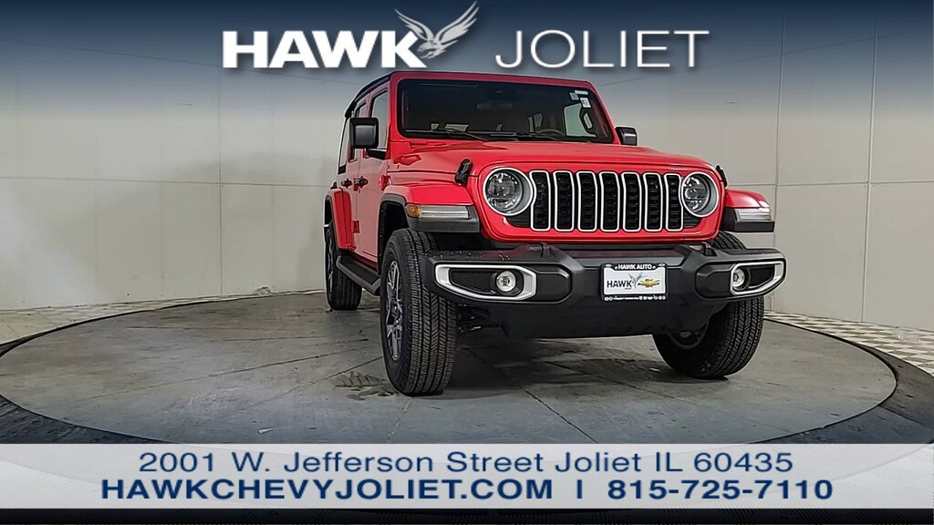 Used 2024 Jeep Wrangler 4-Door Sahara 4x4 SUV