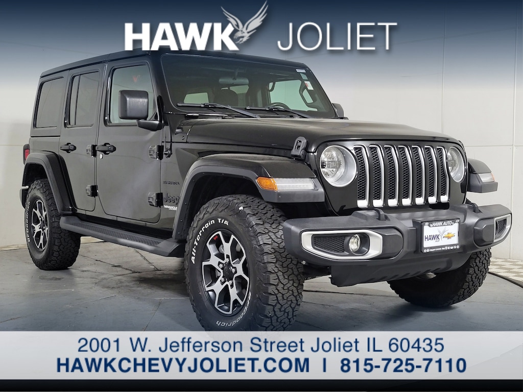 Used 2019 Jeep Wrangler Unlimited Sahara 4x4 SUV