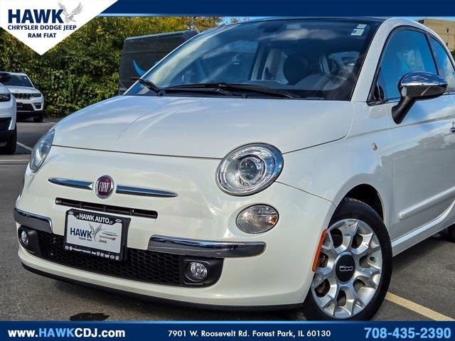 Used 2017 FIAT 500 Lounge with VIN 3C3CFFCRXHT535848 for sale in Plainfield, IL
