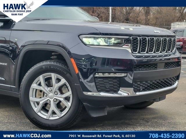 Used 2024 Jeep Grand Cherokee L Limited with VIN 1C4RJKBG1R8923290 for sale in Plainfield, IL