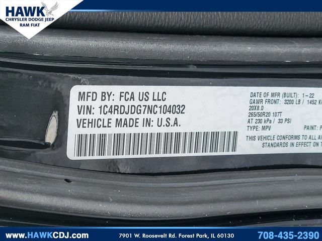 2022 DODGE DURANGO - Image 33