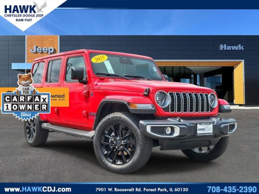 Used 2025 Jeep Wrangler Sahara 4xe SUV