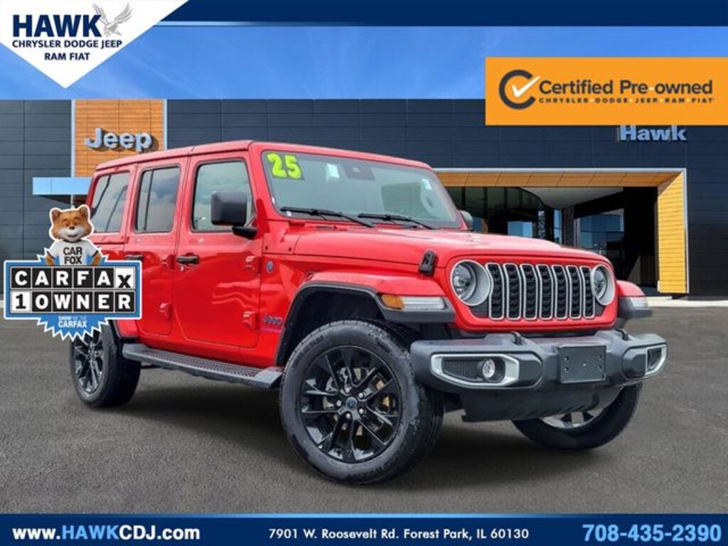 Used 2025 Jeep Wrangler Sahara 4xe SUV