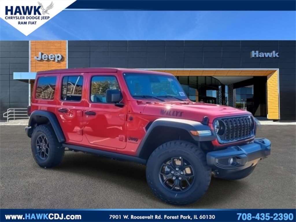 New 2026 Jeep Wrangler Willys Sport Utility