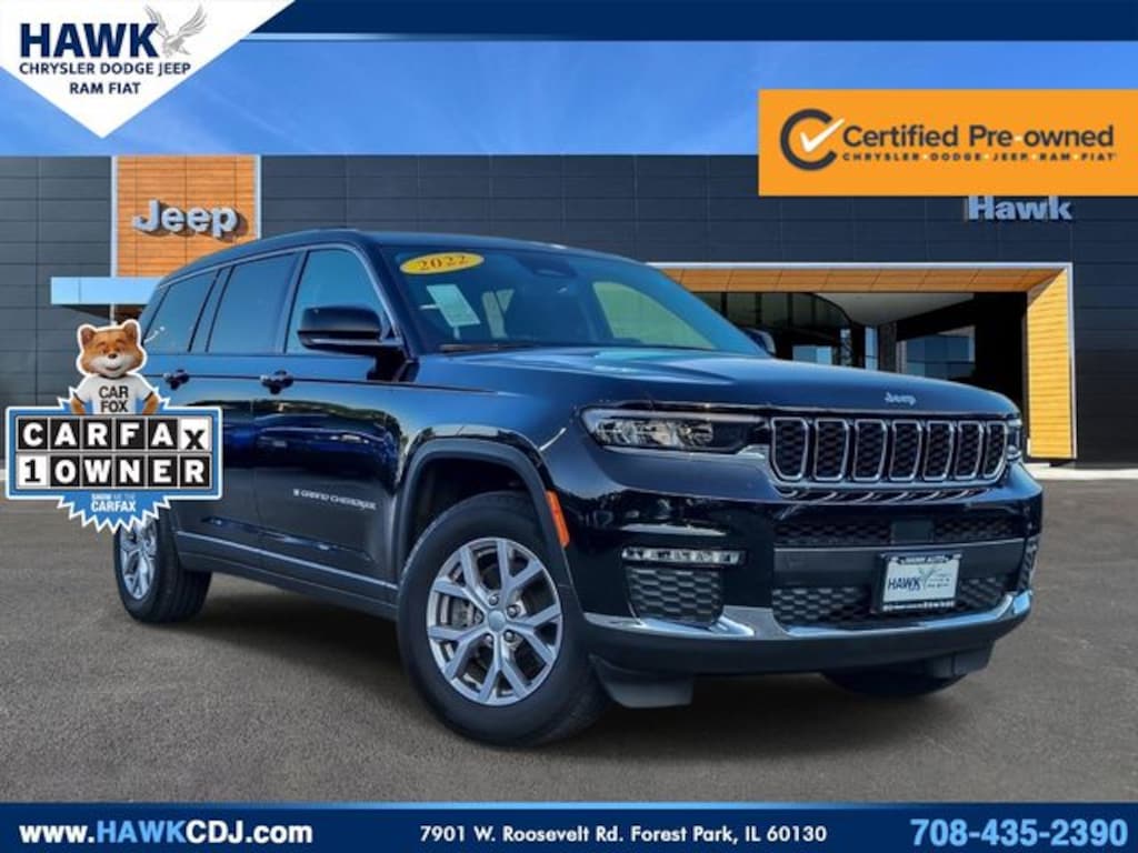 Used 2022 Jeep Grand Cherokee L Limited SUV