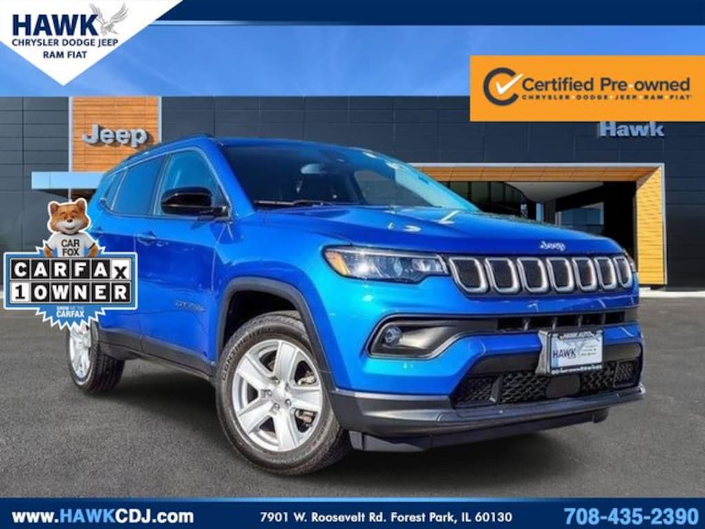 Used 2022 Jeep Compass Latitude SUV