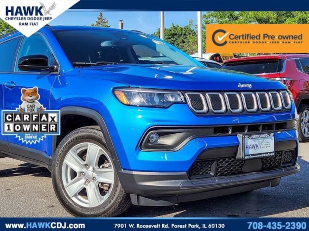 Used 2022 Jeep Compass Latitude SUV