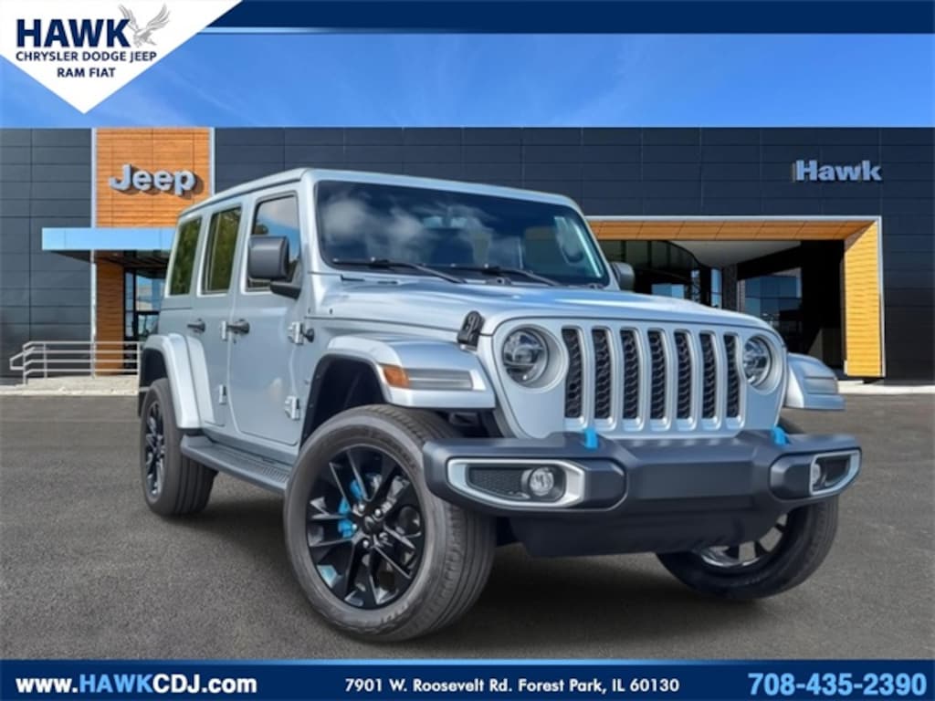 Used 2022 Jeep Wrangler Unlimited Sahara 4xe SUV