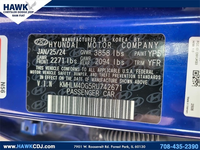 2024 HYUNDAI ELANTRA - Image 21