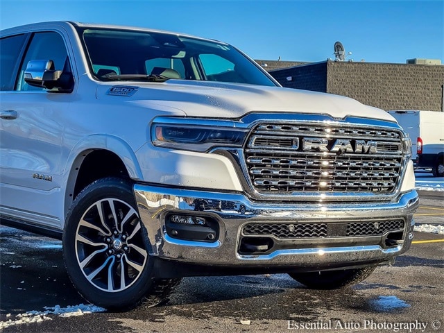 Certified 2025 RAM Ram 1500 Pickup Limited Longhorn with VIN 1C6SRFHP2SN579217 for sale in Plainfield, IL