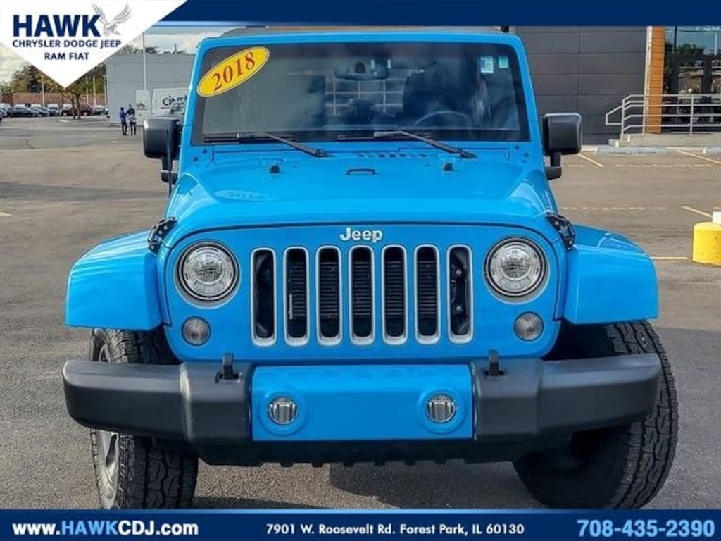 Used 2018 Jeep Wrangler JK Unlimited Sahara SUV