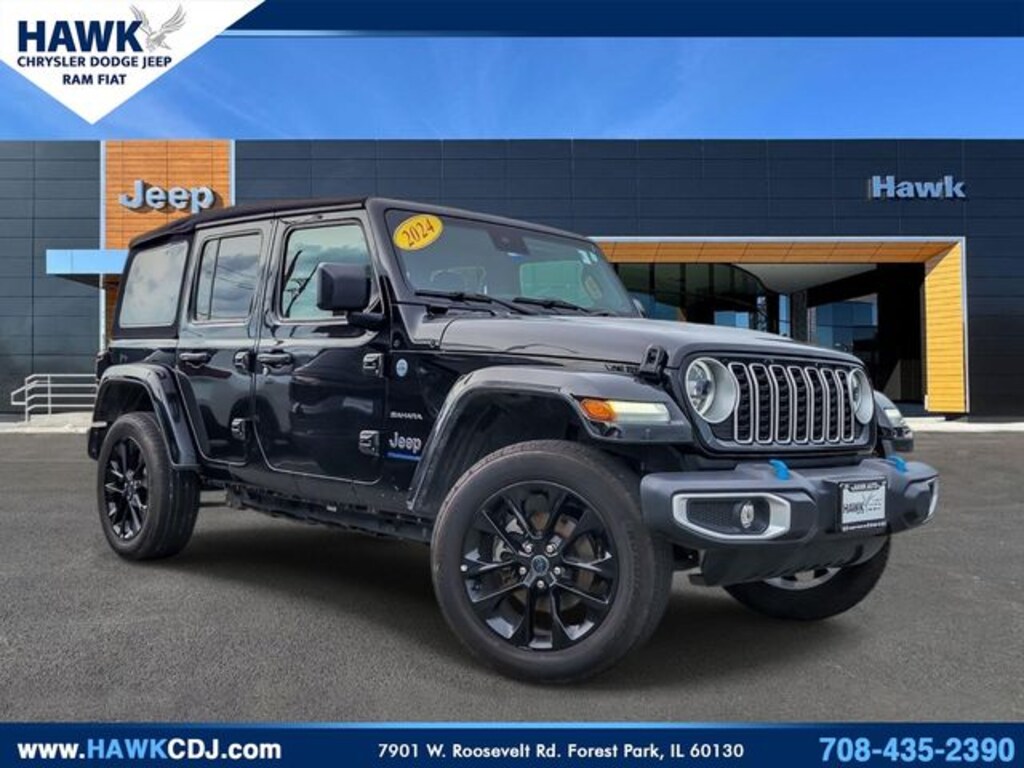 Used 2024 Jeep Wrangler Sahara 4xe SUV
