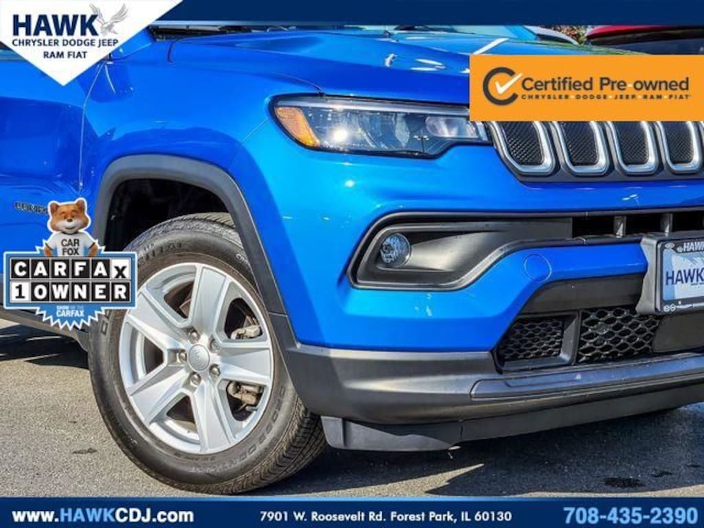 Used 2022 Jeep Compass Latitude SUV