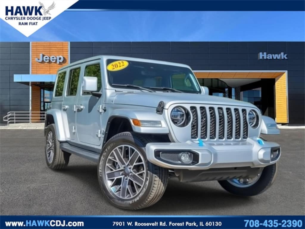 Certified 2022 Jeep Wrangler Unlimited Sahara High Altitude 4xe SUV