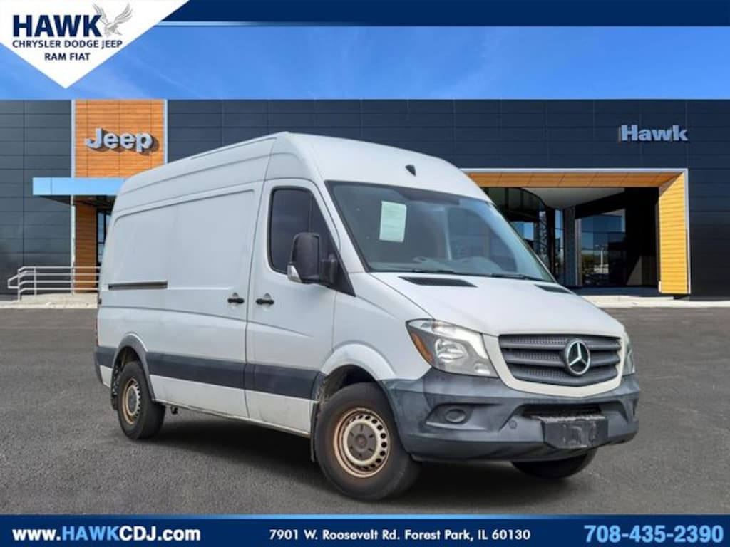 Used 2017 Mercedes-Benz Sprinter 2500 Cargo 144 WB Cargo Van