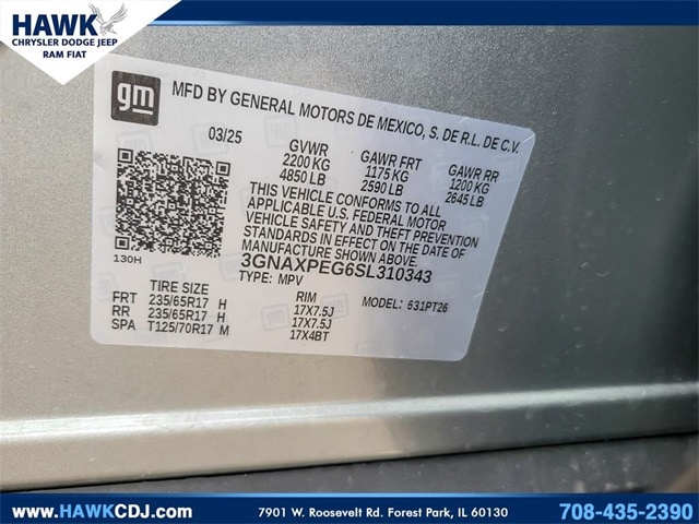 2025 CHEVROLET EQUINOX - Image 23