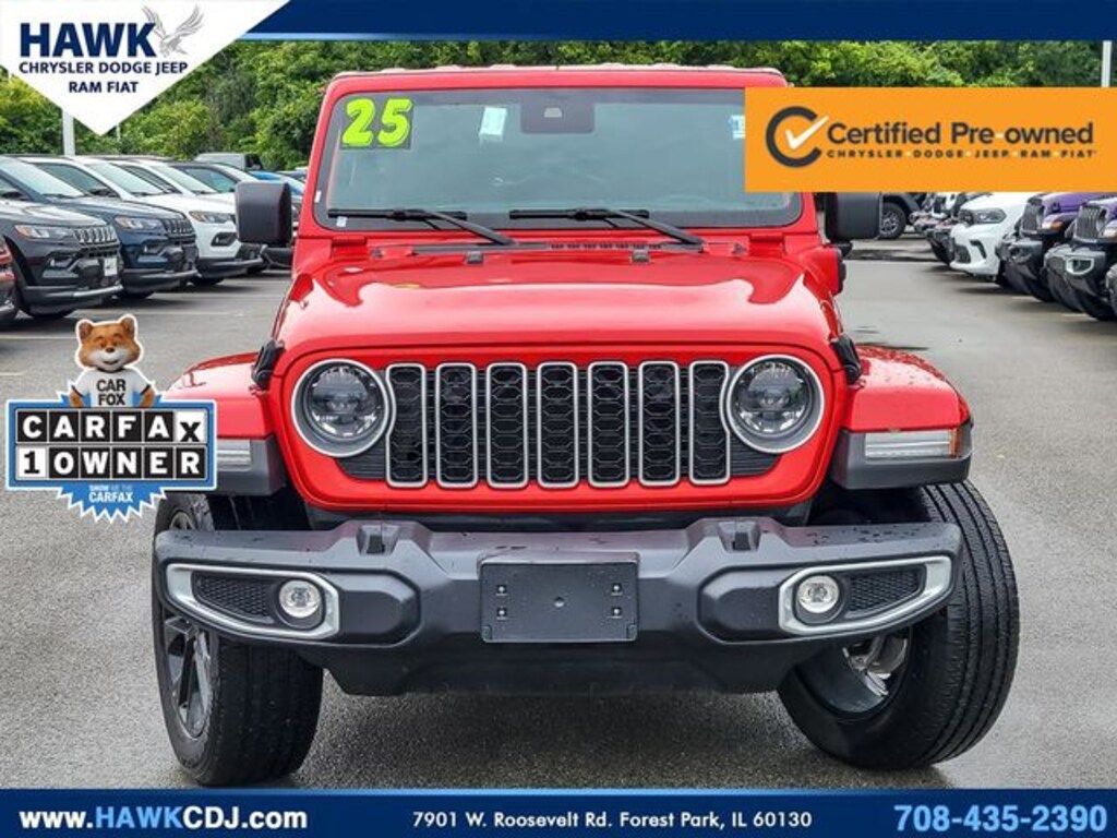Used 2025 Jeep Wrangler Sahara 4xe SUV