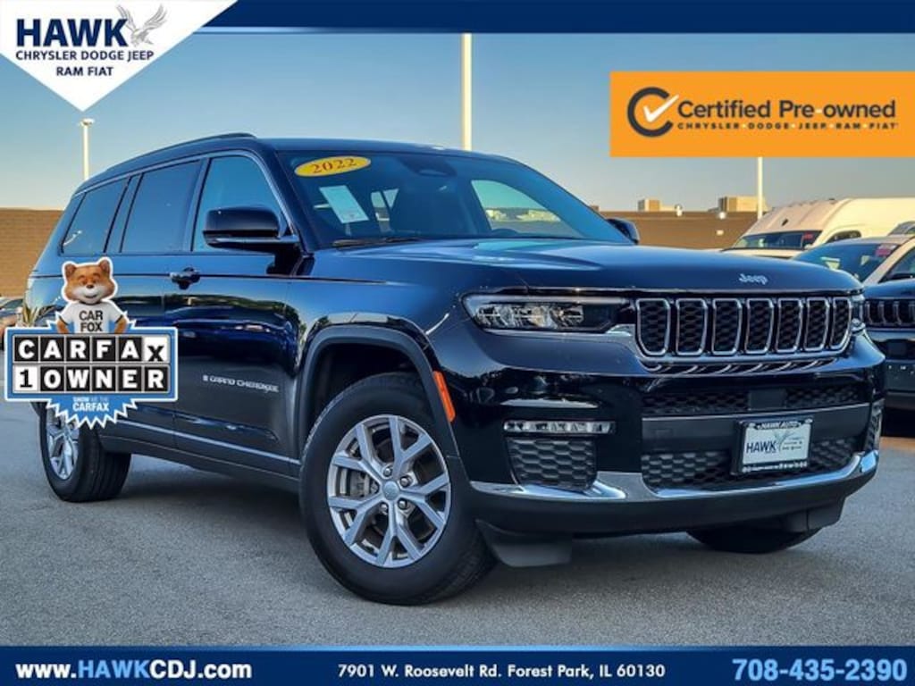 Used 2022 Jeep Grand Cherokee L Limited SUV