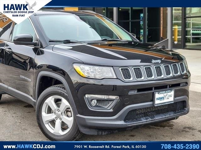 Used 2021 Jeep Compass Latitude with VIN 3C4NJDBB6MT524562 for sale in Forest Park, IL